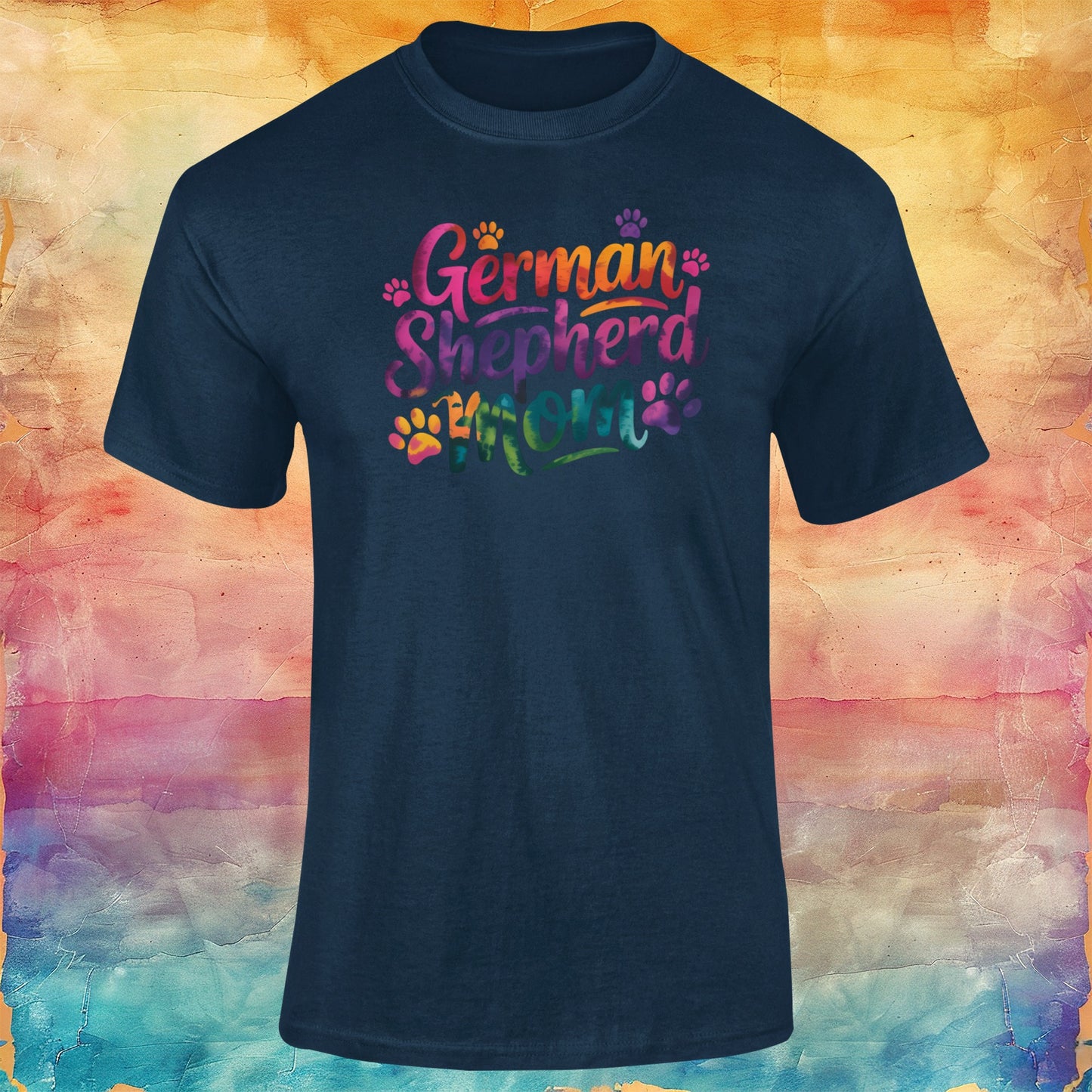 German Shepherd Mom Unisex Softstyle Tee