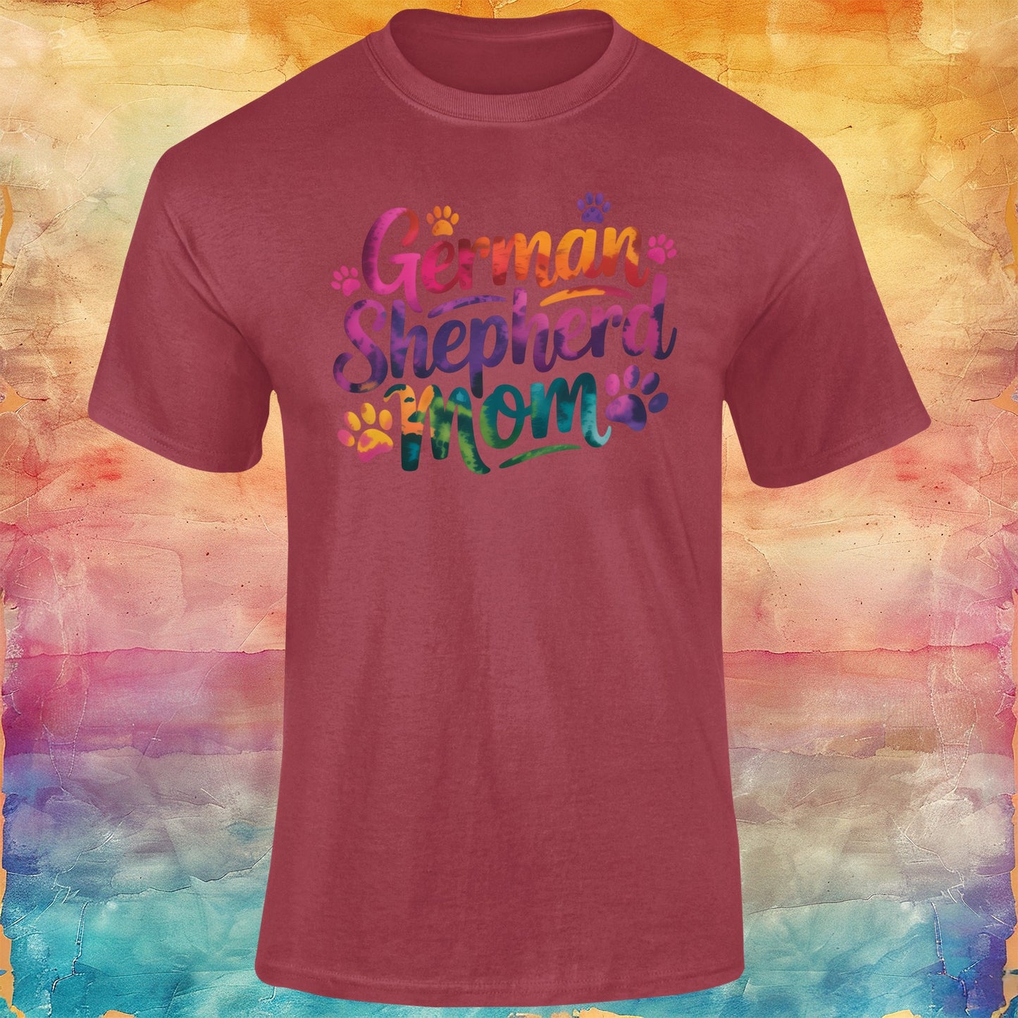 German Shepherd Mom Unisex Softstyle Tee