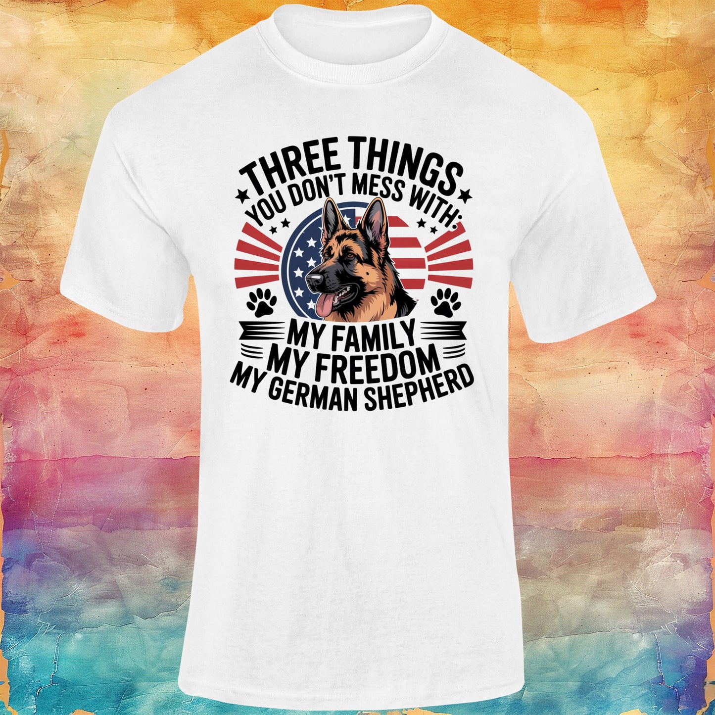 Three Things You Don't Mess With Unisex Softstyle Tee