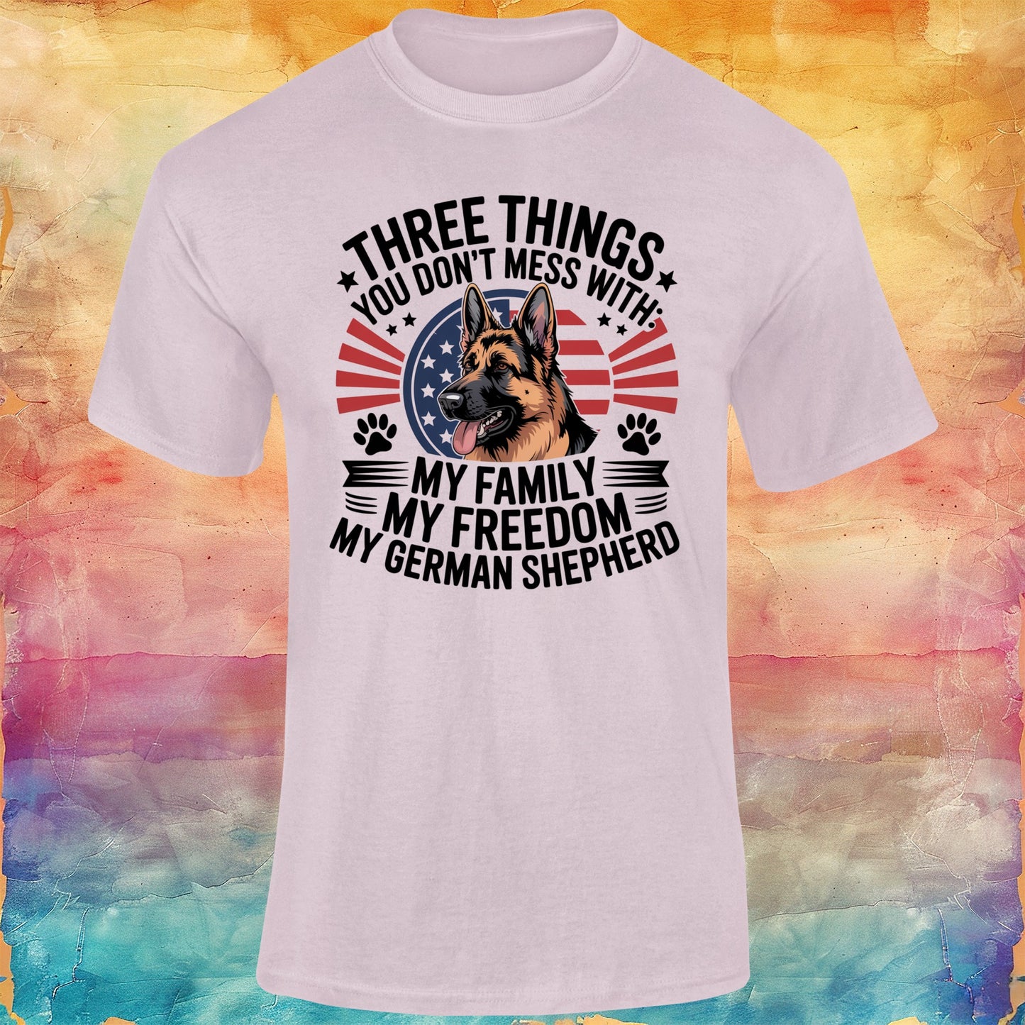 Three Things You Don't Mess With Unisex Softstyle Tee