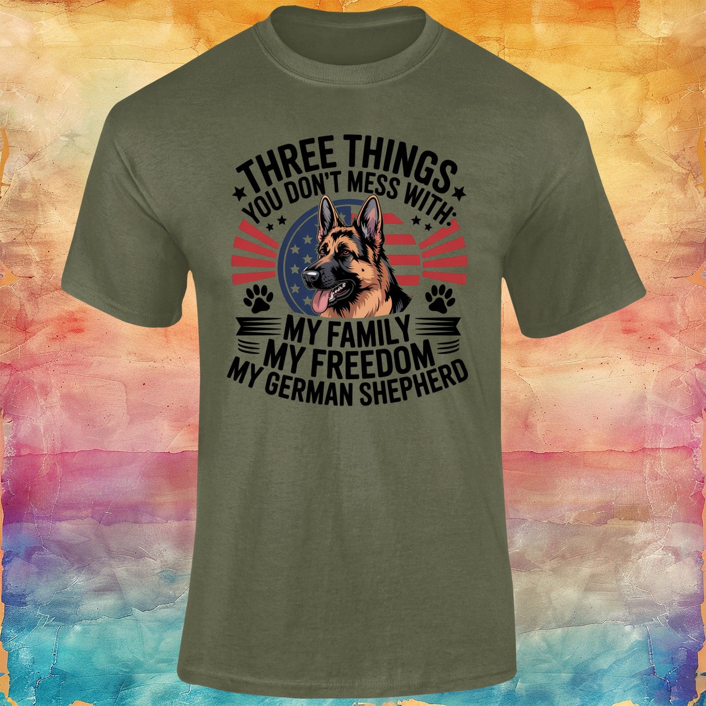 Three Things You Don't Mess With Unisex Softstyle Tee