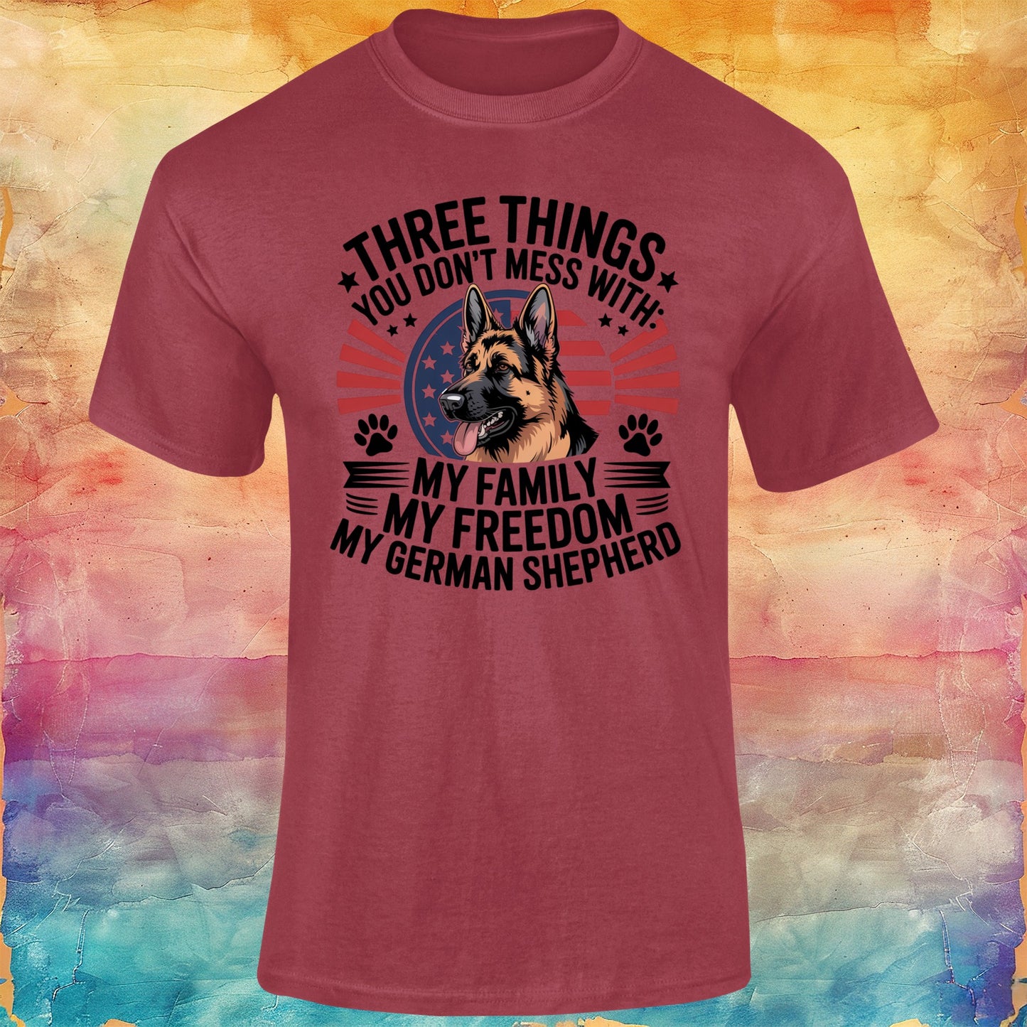 Three Things You Don't Mess With Unisex Softstyle Tee