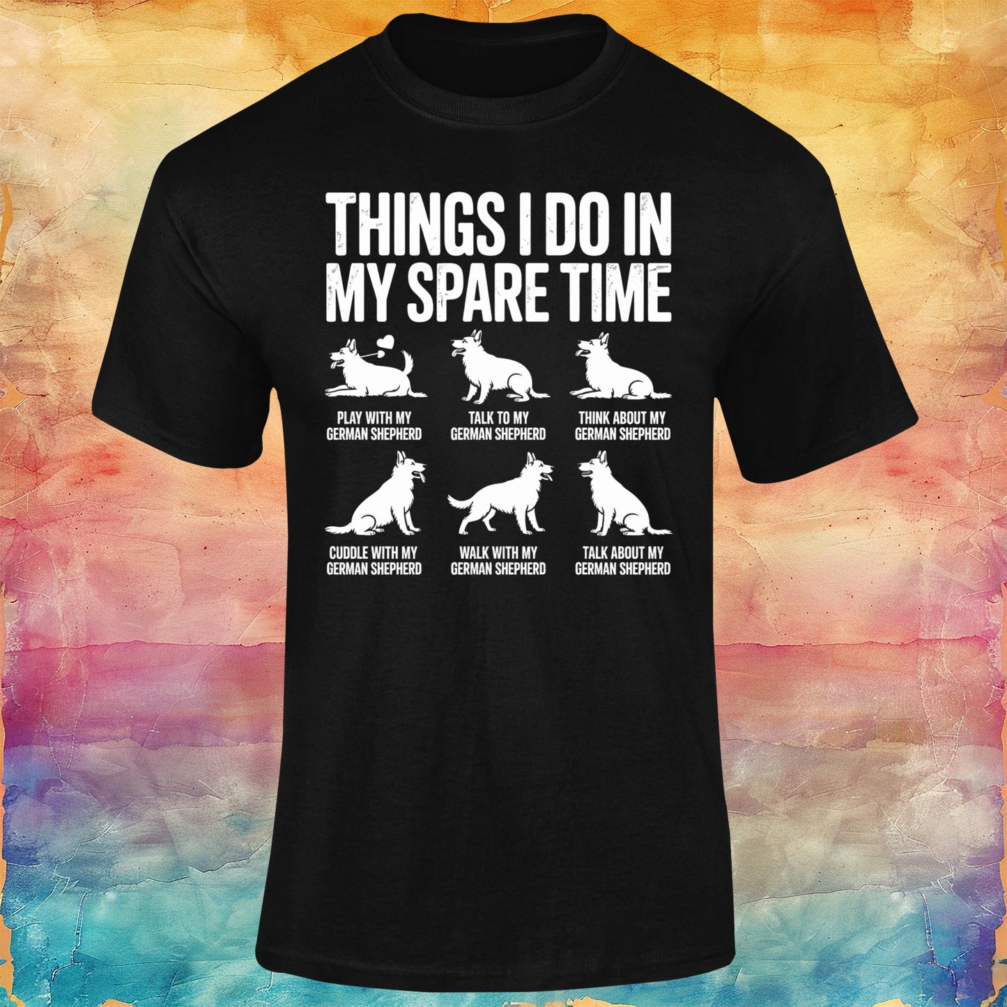 Things I Do In My Spare Time Unisex Softstyle Tee