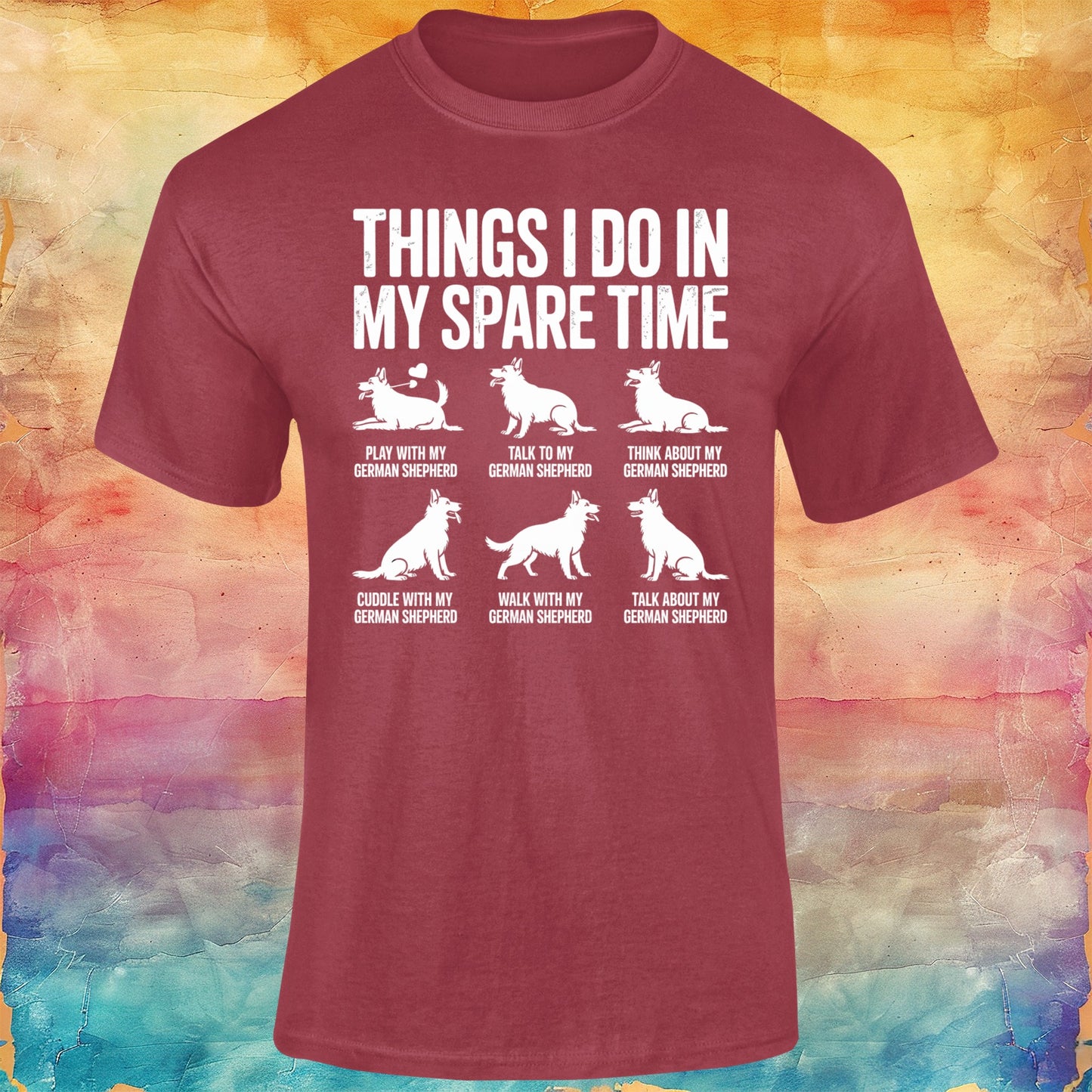 Things I Do In My Spare Time Unisex Softstyle Tee