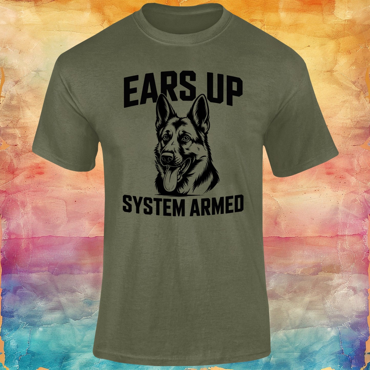 Ears Up System Armed Unisex Softstyle Tee