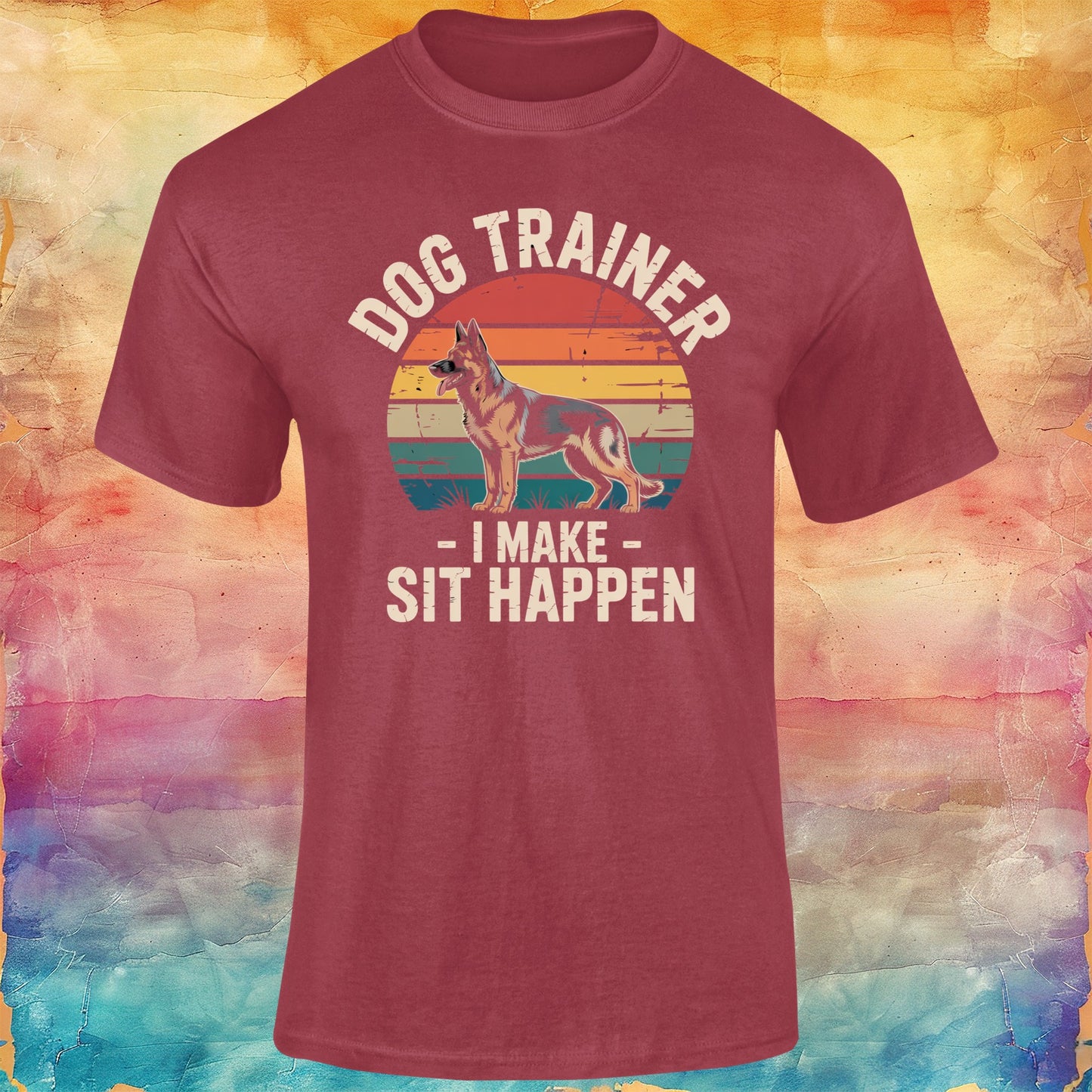 Dog Trainer, I Make Sit Happen Unisex Softstyle Tee