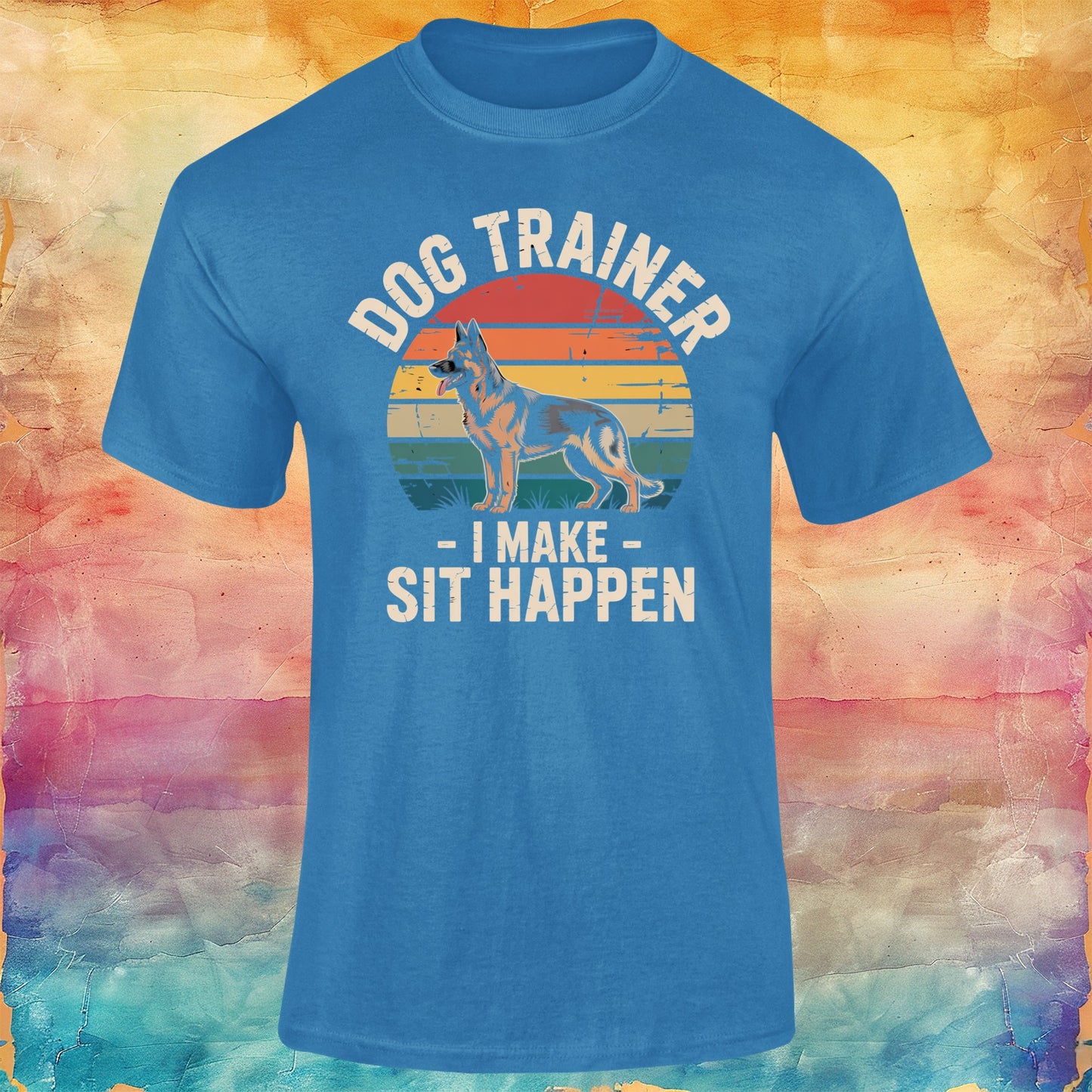 Dog Trainer, I Make Sit Happen Unisex Softstyle Tee