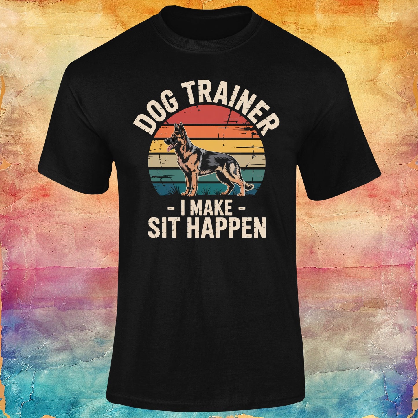 Dog Trainer, I Make Sit Happen Unisex Softstyle Tee
