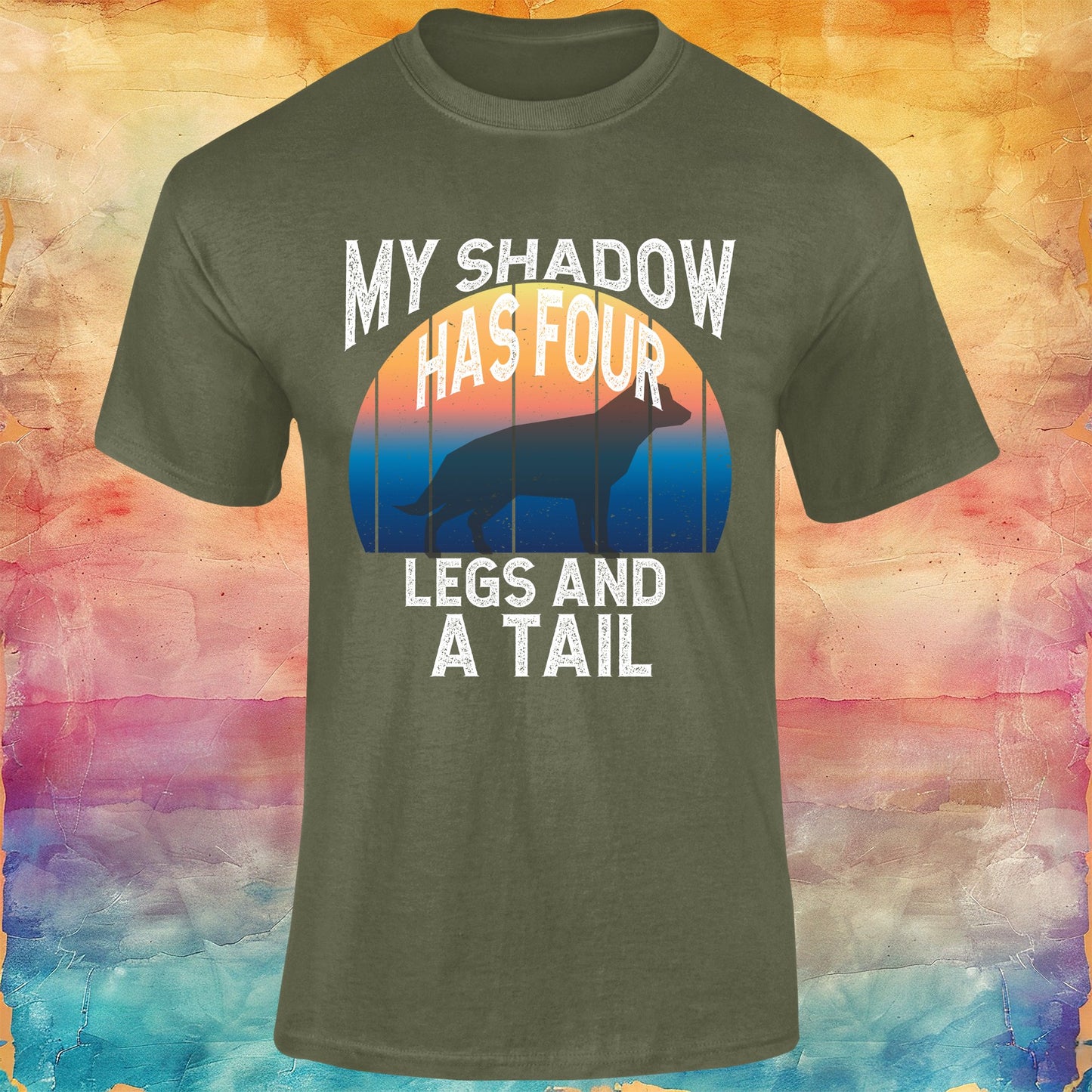 My Shadow Has Four Legs and a Tail Softstyle Tee