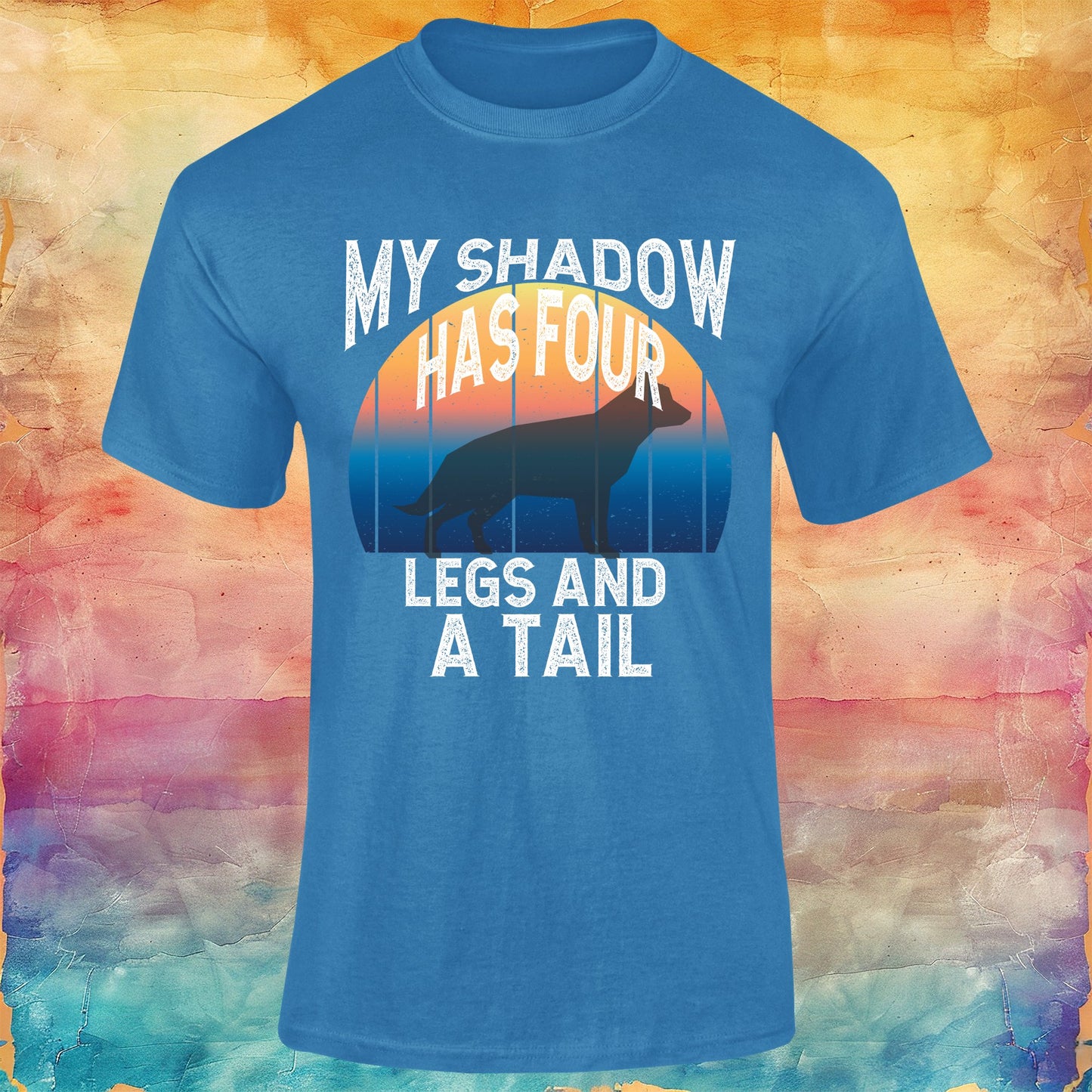 My Shadow Has Four Legs and a Tail Softstyle Tee