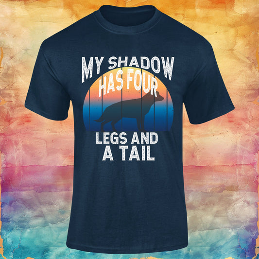 My Shadow Has Four Legs and a Tail Softstyle Tee