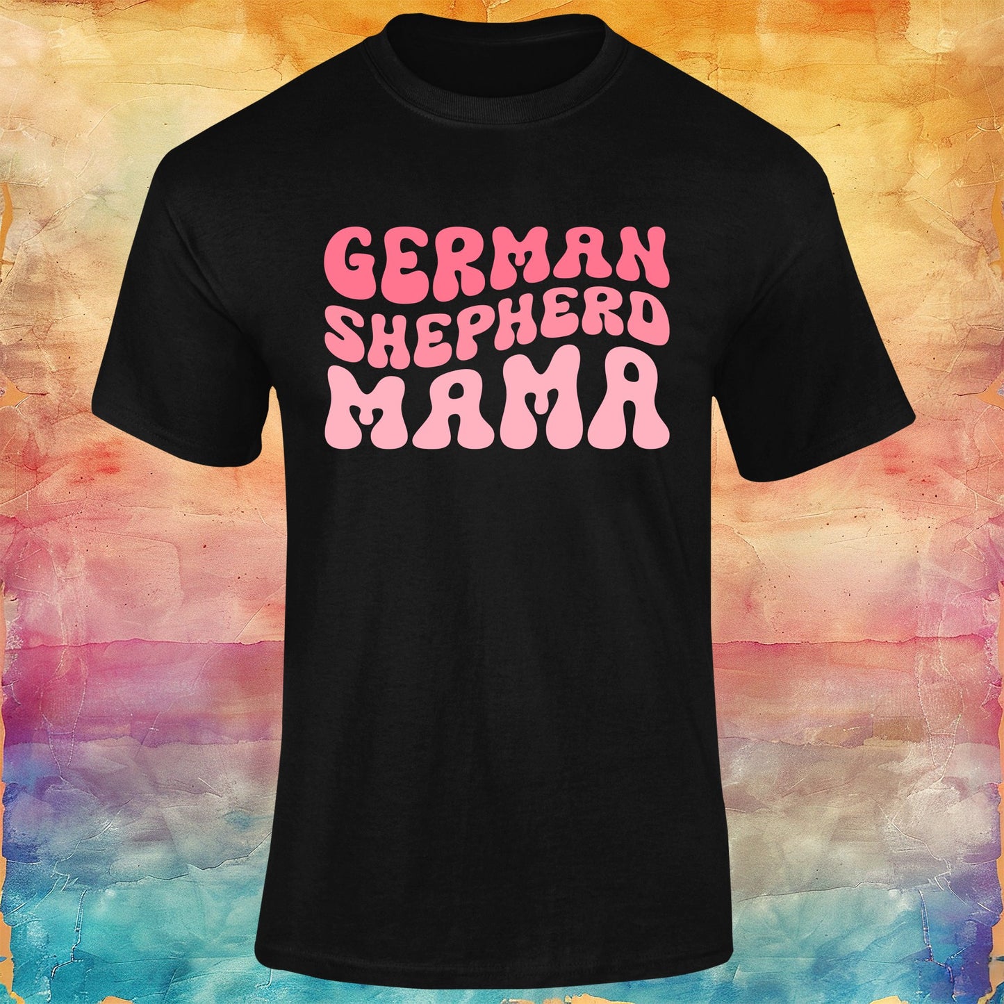 German Shepherd Mama Unisex Softstyle Tee