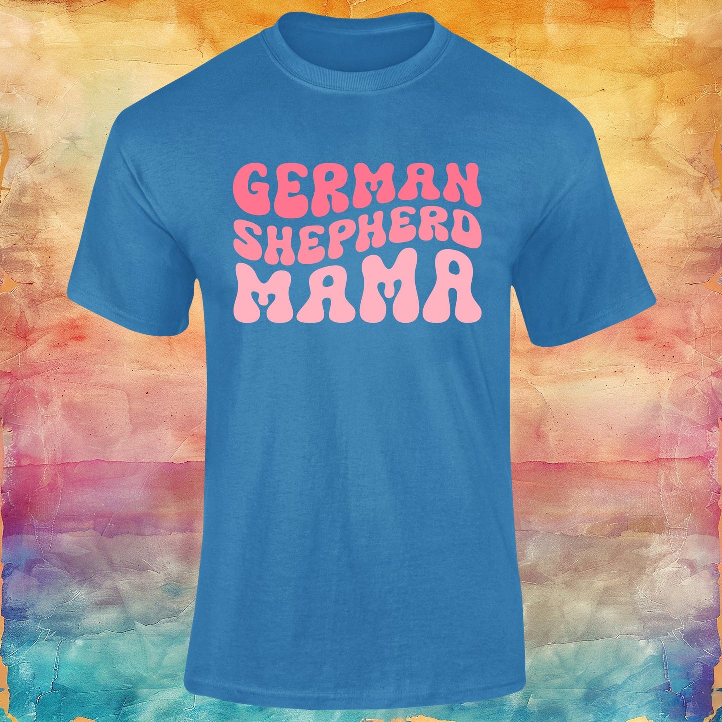 German Shepherd Mama Unisex Softstyle Tee