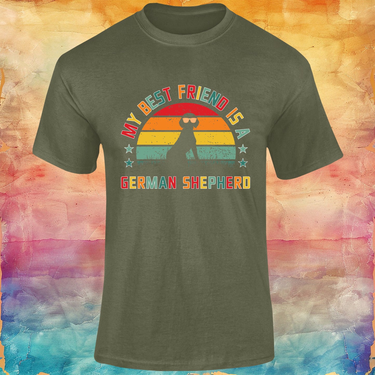 My Best Friend is Unisex Softstyle Tee