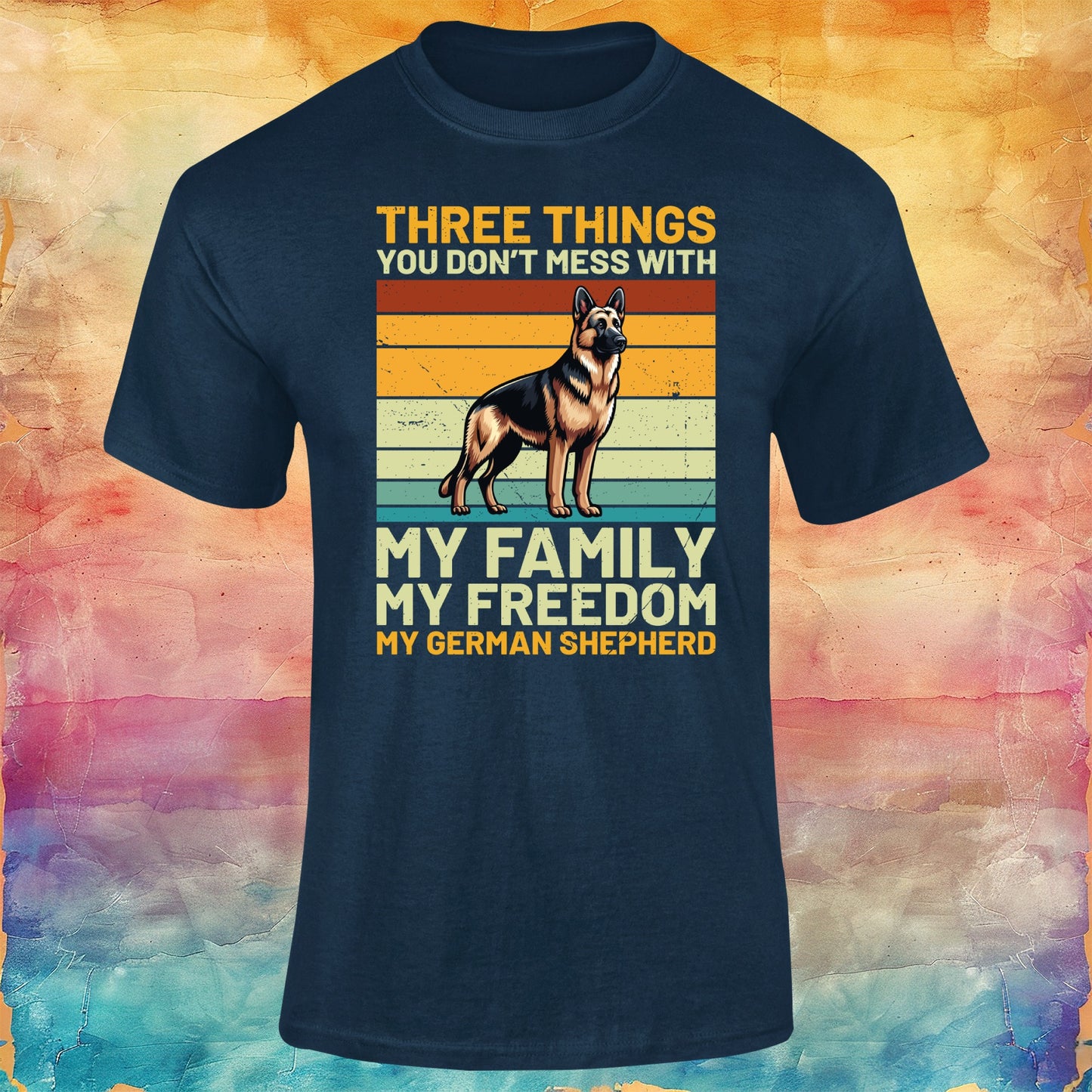 Three Things You Don't Mess With Unisex Softstyle Tee