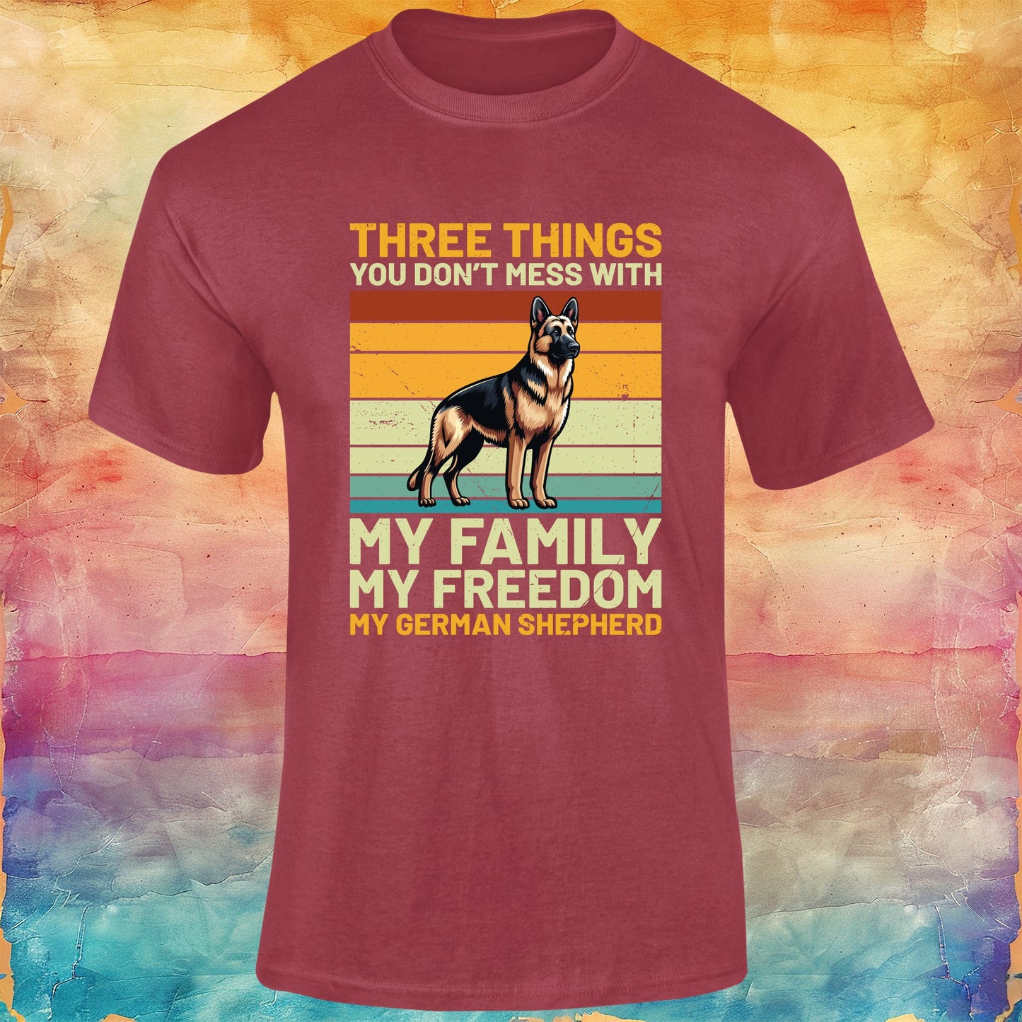 Three Things You Don't Mess With Unisex Softstyle Tee