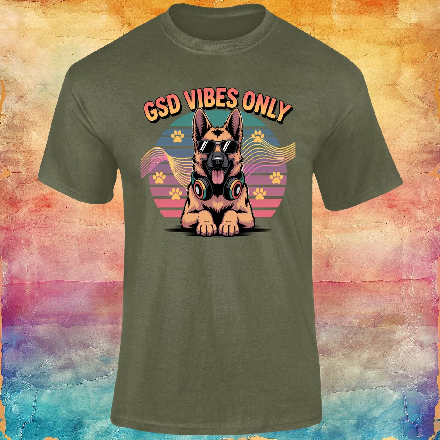 GSD Vibes Only Unisex Softstyle Tee