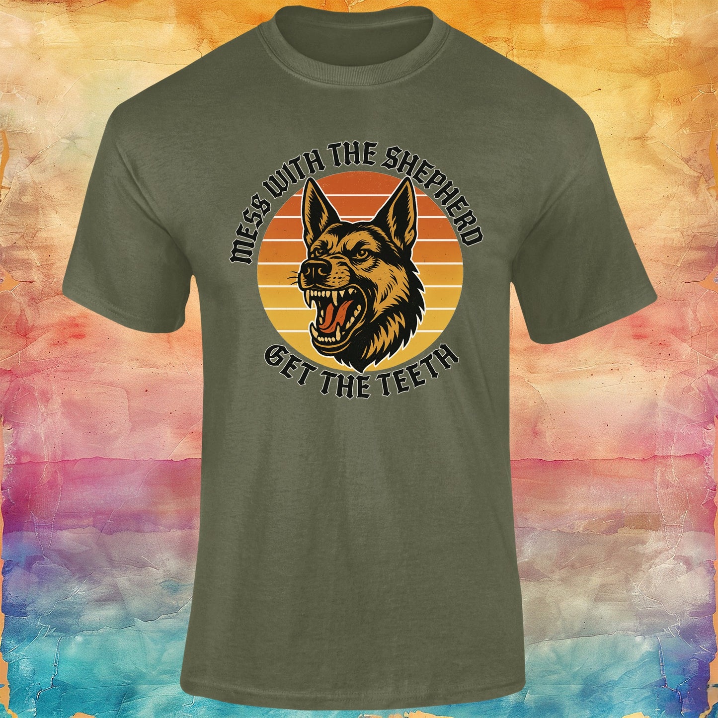 Mess With the Shepherd Unisex Softstyle Tee