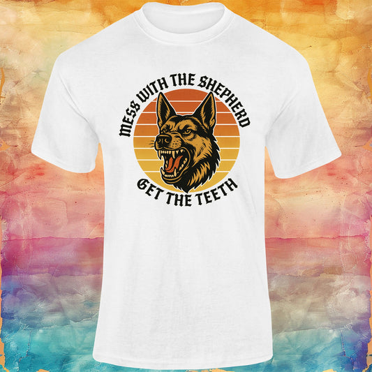 Mess With the Shepherd Unisex Softstyle Tee