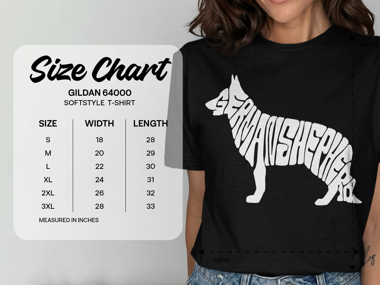 German Shepherd Unisex Softstyle Tee