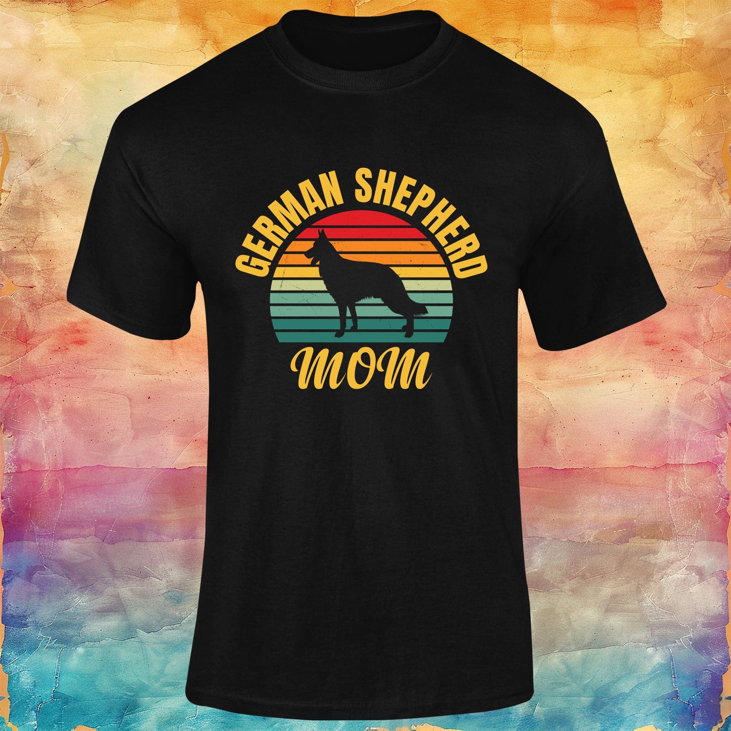 German Shepherd Mom Unisex Softstyle Tee
