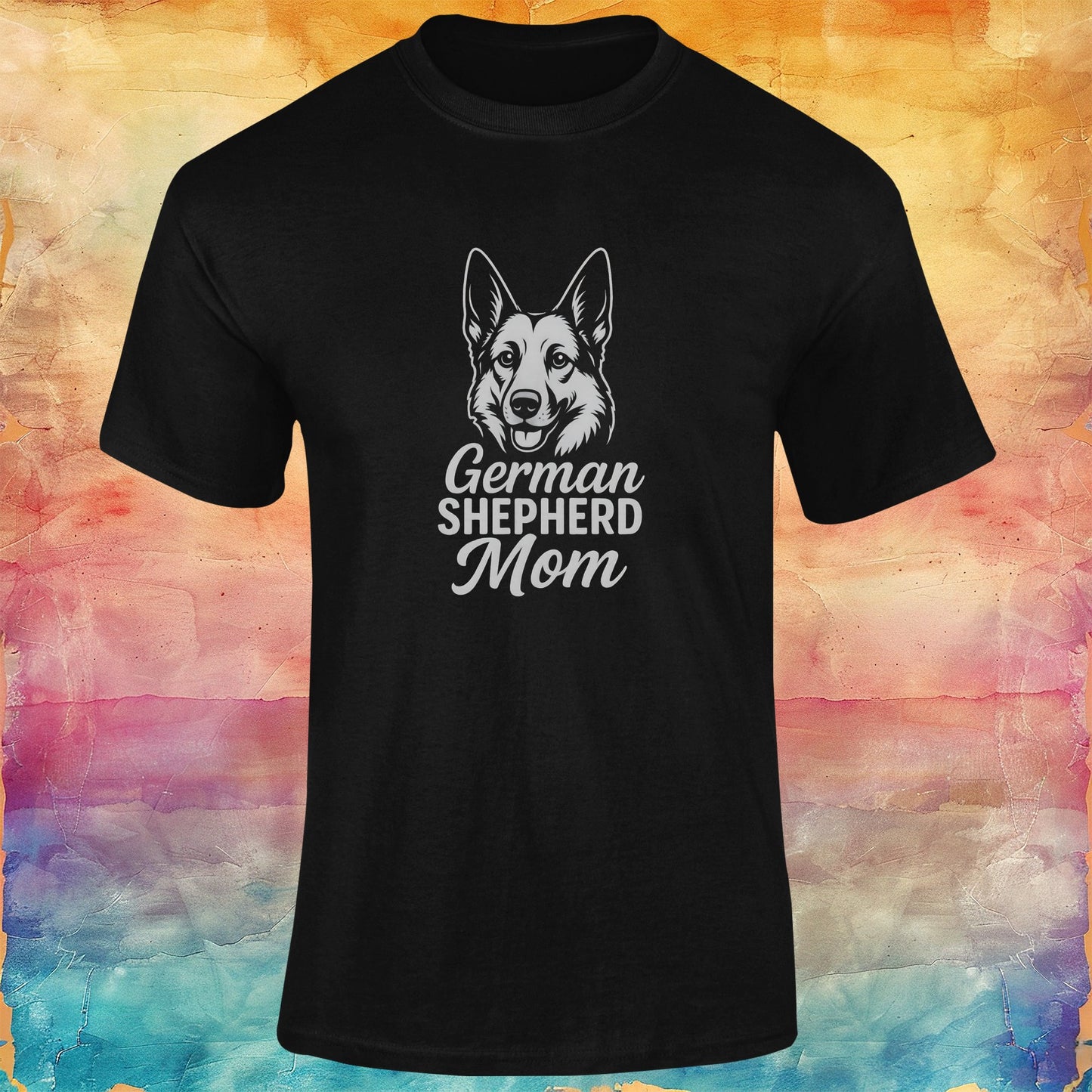 German Shepherd Mom Unisex Softstyle Tee