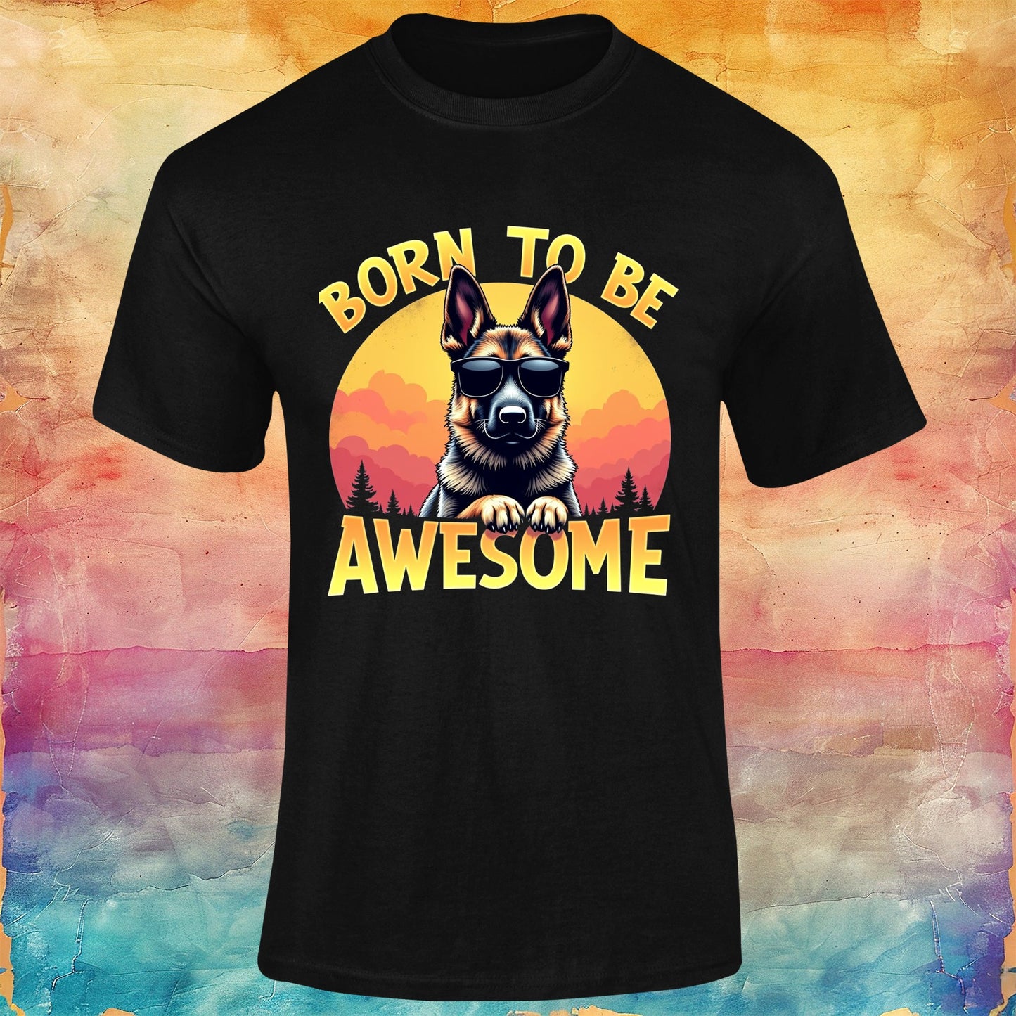 Born to be Awesome Unisex Softstyle Tee