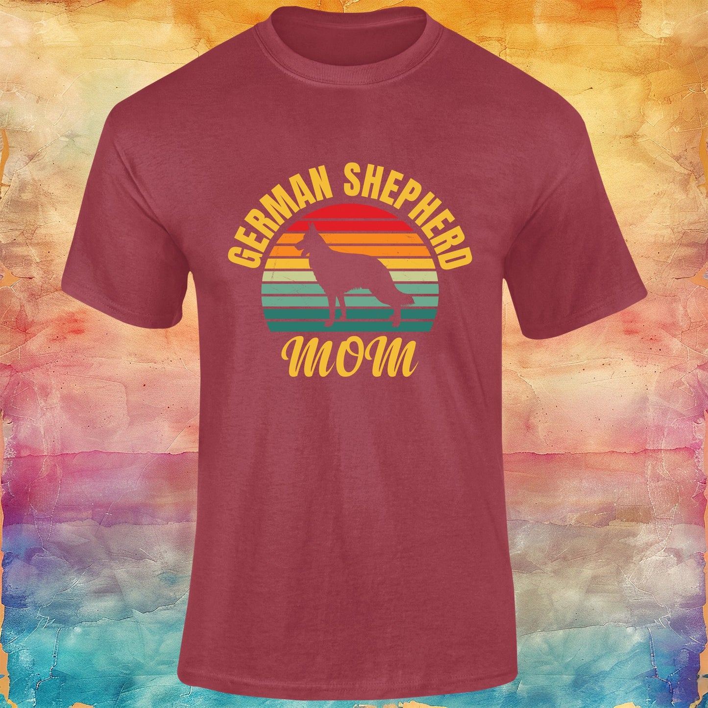 German Shepherd Mom Unisex Softstyle Tee