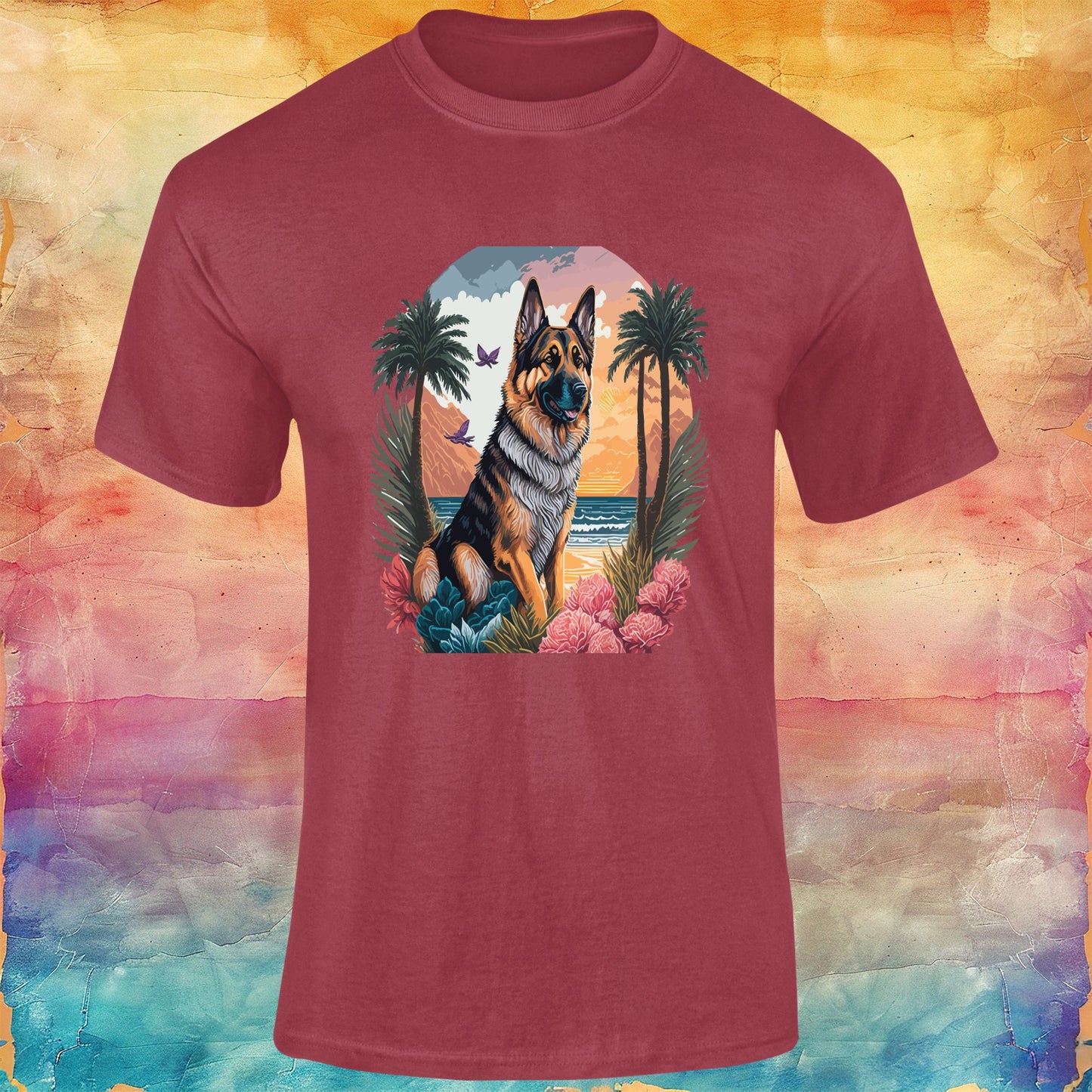 German Shepherd Unisex Softstyle Tee