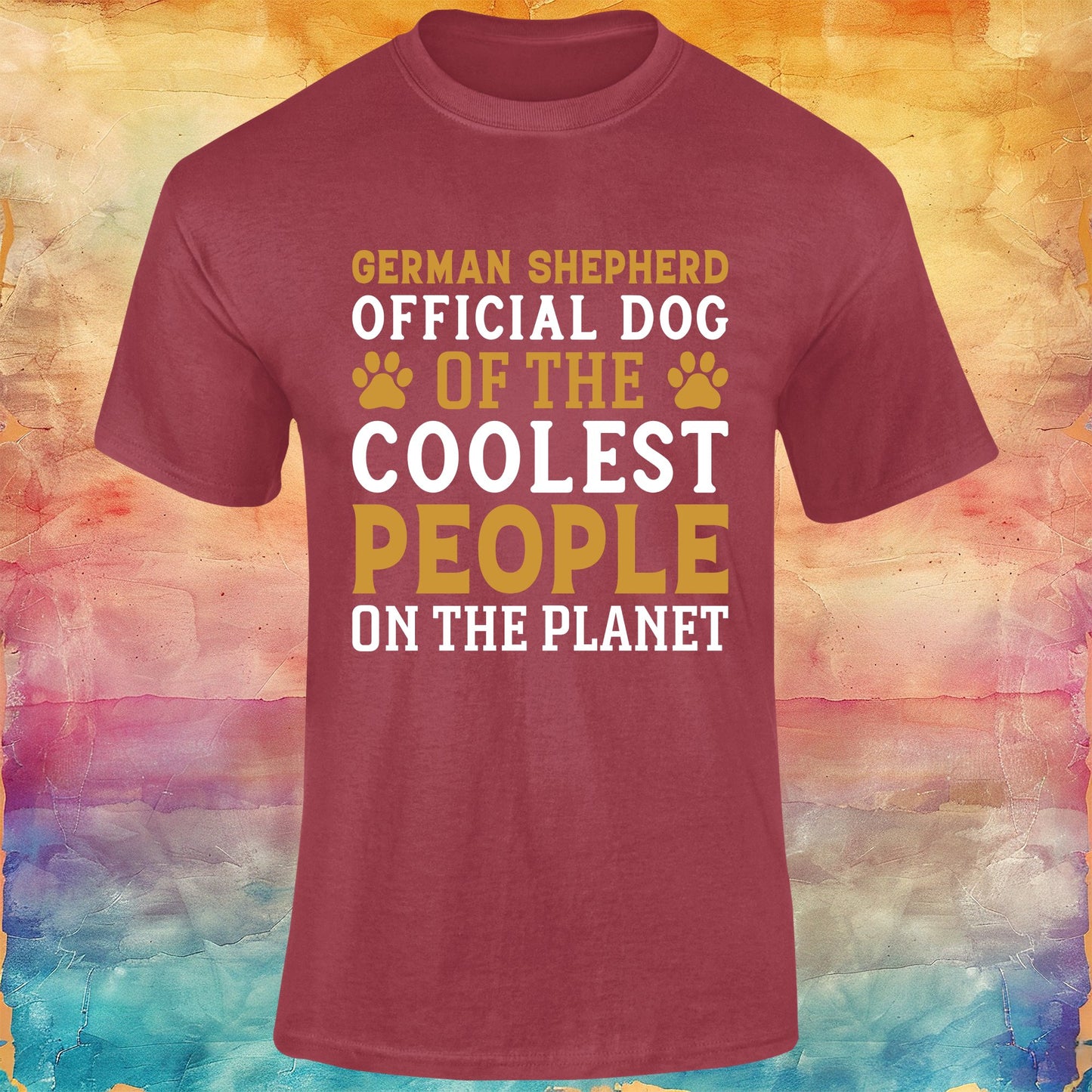 German Shepherd Official Dog of the Coolest People on the Planet Unisex Softstyle Tee