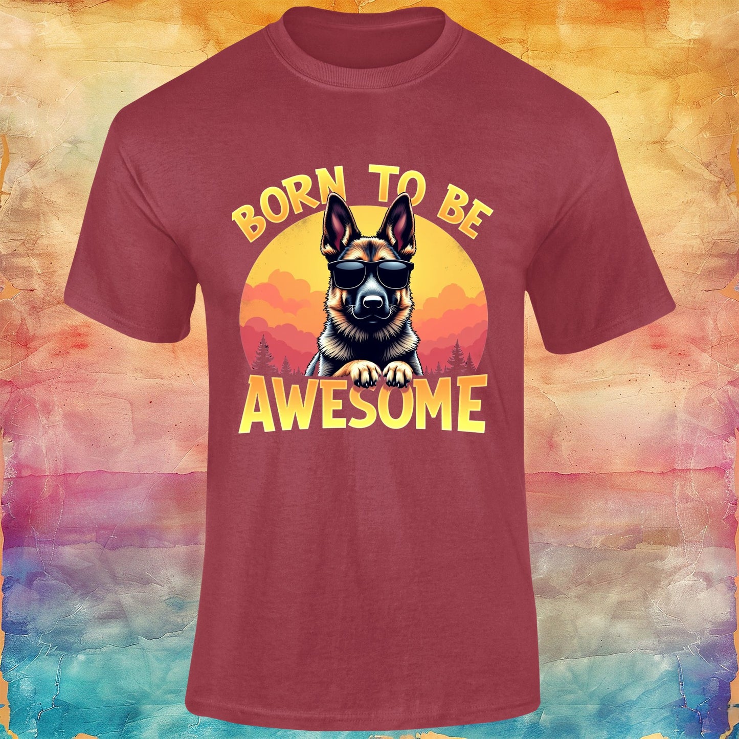 Born to be Awesome Unisex Softstyle Tee