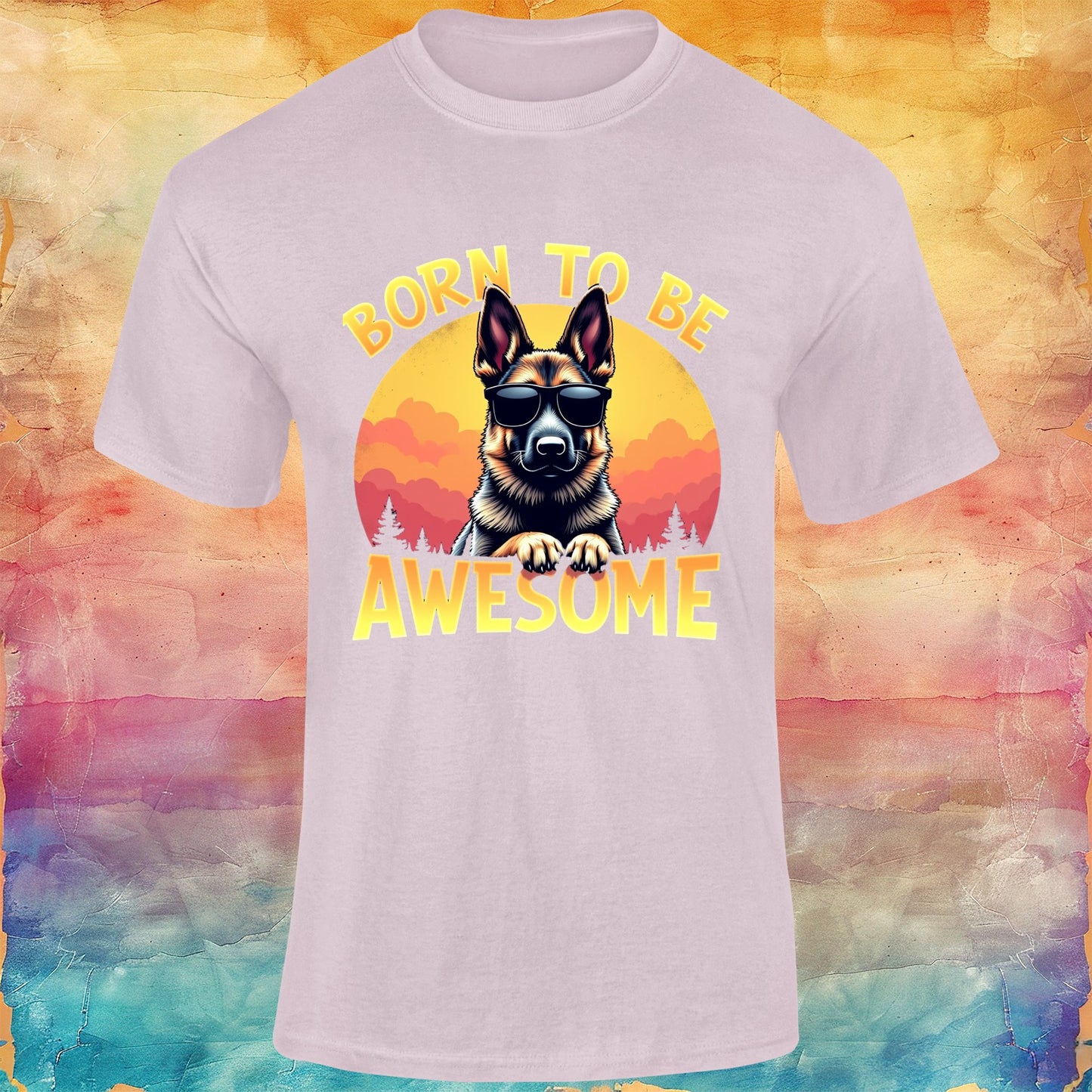 Born to be Awesome Unisex Softstyle Tee