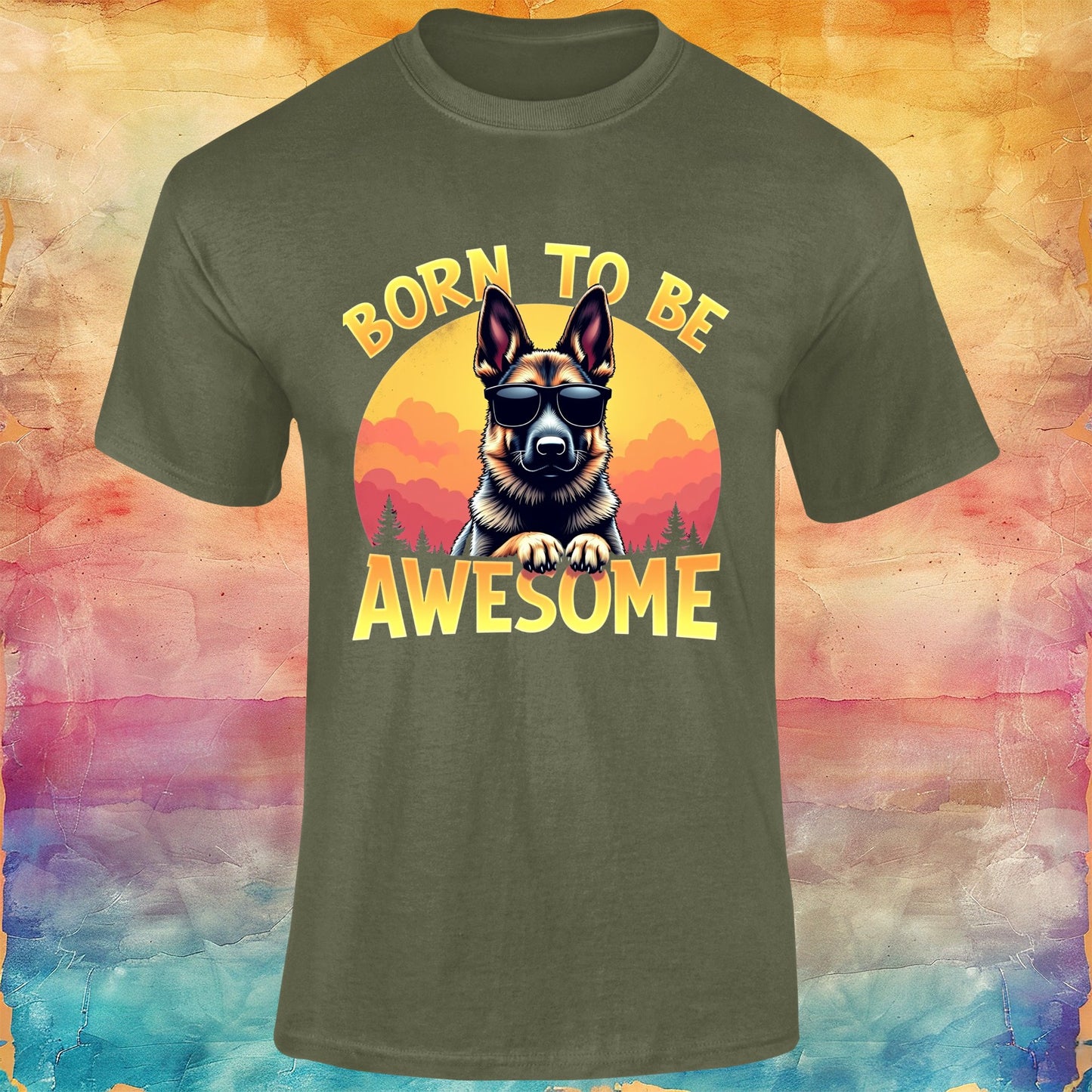 Born to be Awesome Unisex Softstyle Tee