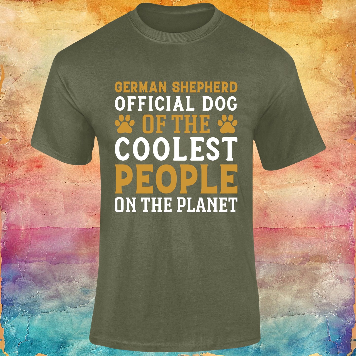 German Shepherd Official Dog of the Coolest People on the Planet Unisex Softstyle Tee