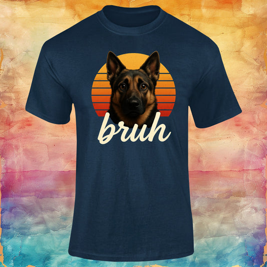 "bruh" Unisex Softstyle Tee
