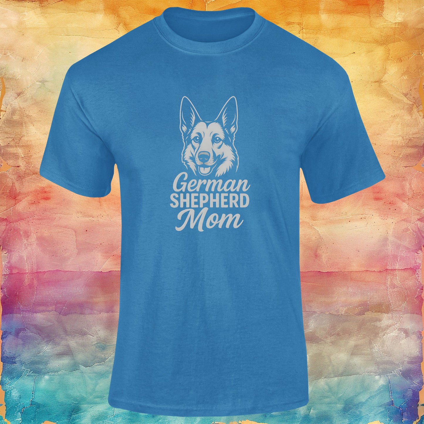 German Shepherd Mom Unisex Softstyle Tee