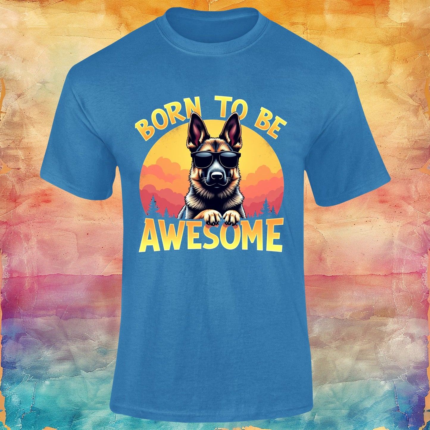 Born to be Awesome Unisex Softstyle Tee