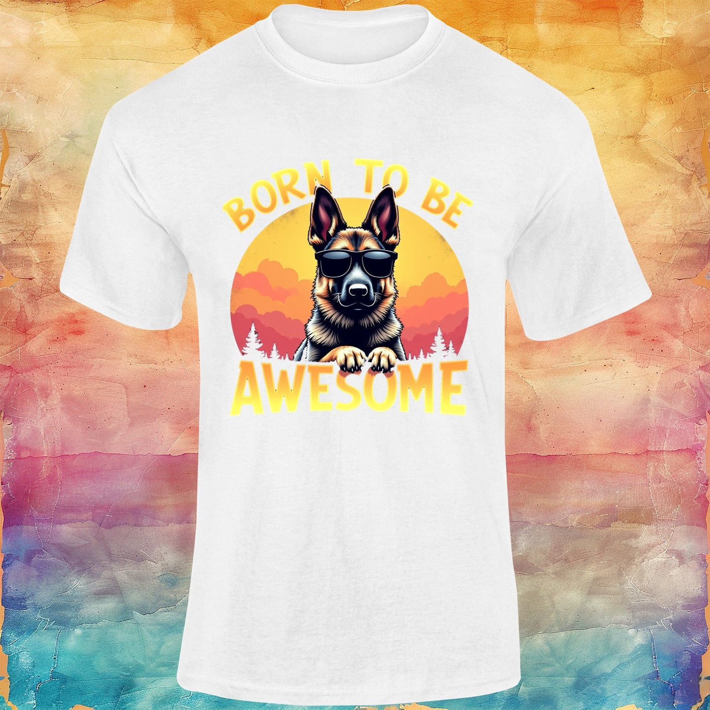 Born to be Awesome Unisex Softstyle Tee