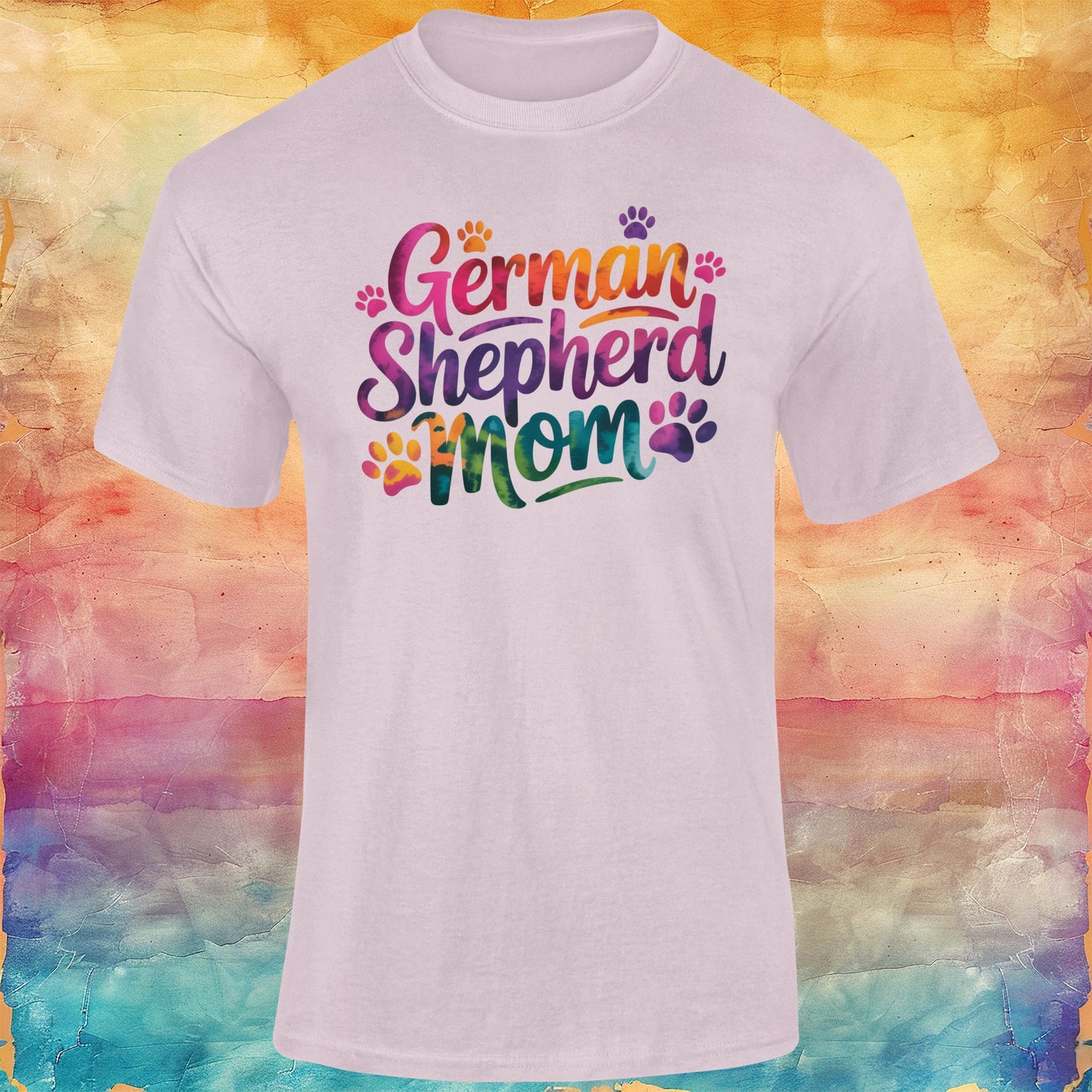 German Shepherd Mom Unisex Softstyle Tee