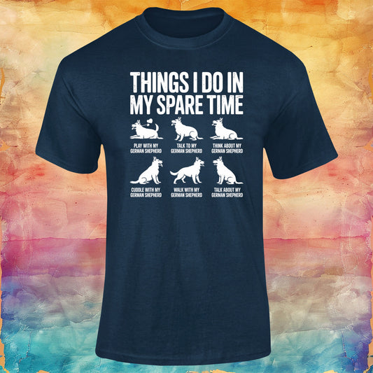 Things I Do In My Spare Time Unisex Softstyle Tee