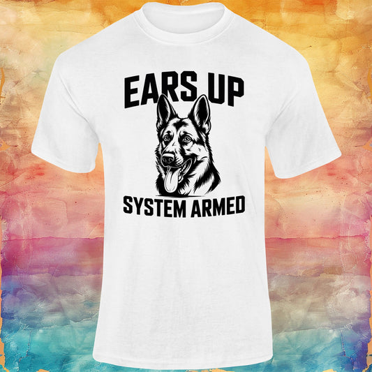 Ears Up System Armed Unisex Softstyle Tee
