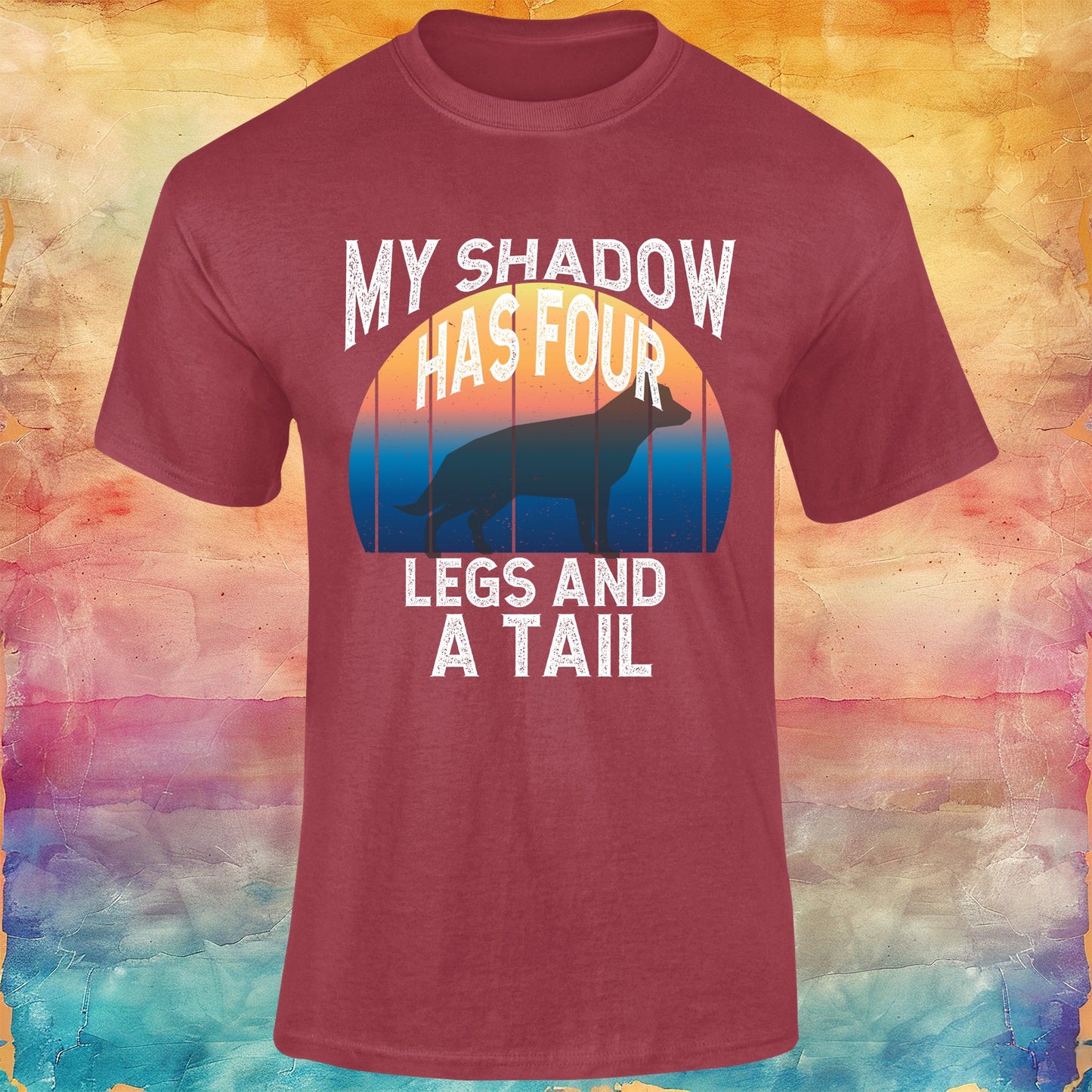 My Shadow Has Four Legs and a Tail Softstyle Tee