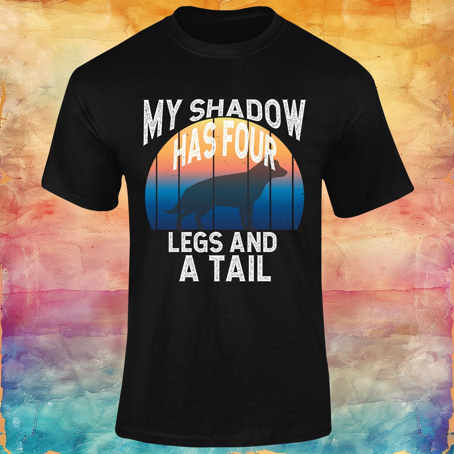 My Shadow Has Four Legs and a Tail Softstyle Tee