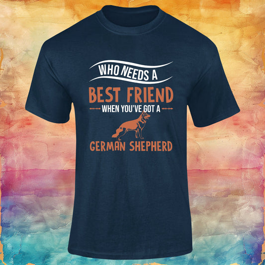 Who Needs a Best Friend Unisex Softstyle Tee