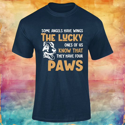 Some Angels have Wings Unisex Softstyle Tee
