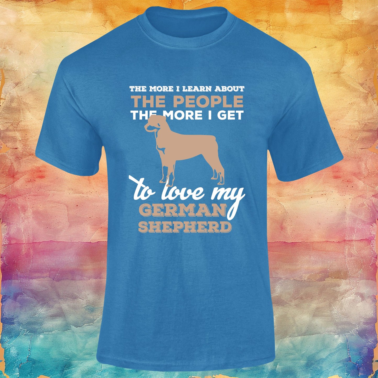 The More I Learn About People Unisex Softstyle Tee