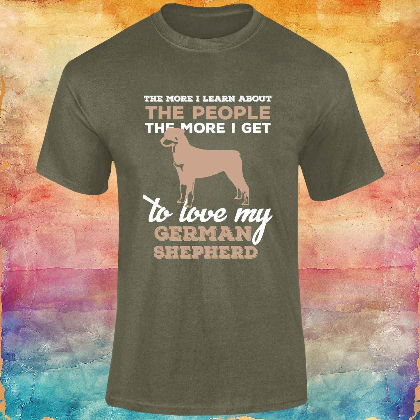 The More I Learn About People Unisex Softstyle Tee