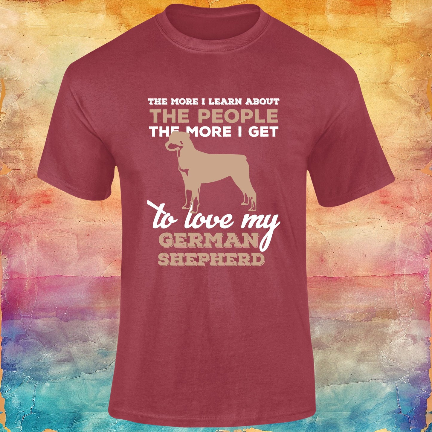 The More I Learn About People Unisex Softstyle Tee