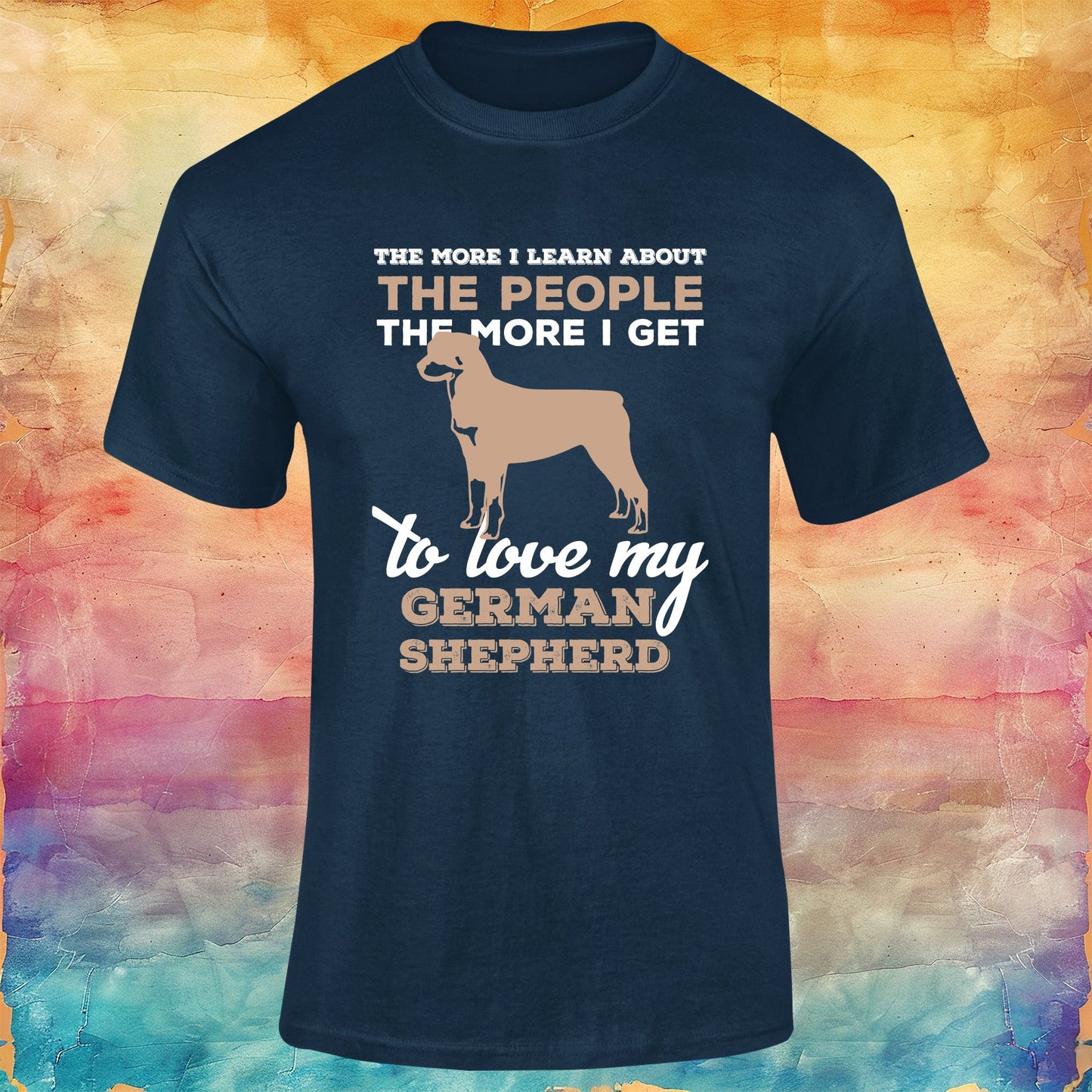 The More I Learn About People Unisex Softstyle Tee