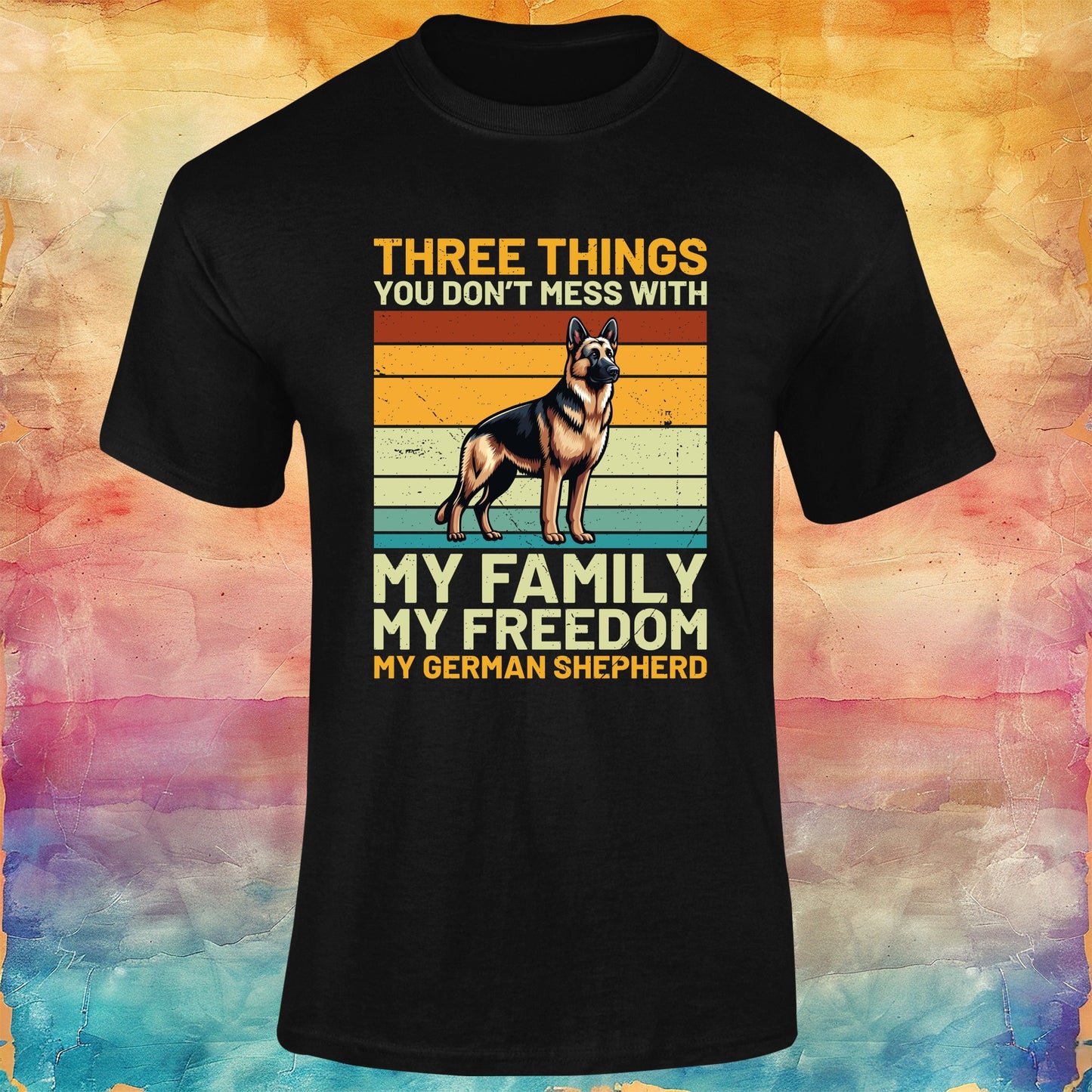 Three Things You Don't Mess With Unisex Softstyle Tee